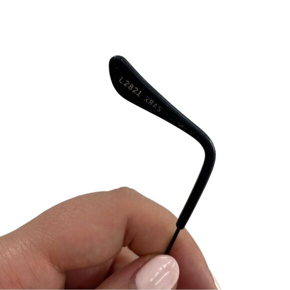 Vintage Ray Bans Classic Aviator Sunglasses L2821 Black - Picture 3 of 7